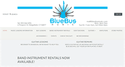 Desktop Screenshot of bluebusmusic.com
